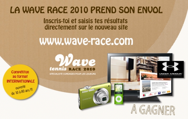 La Wave-race 2010 prend son envol, inscris toi sur www.wave-race.com
